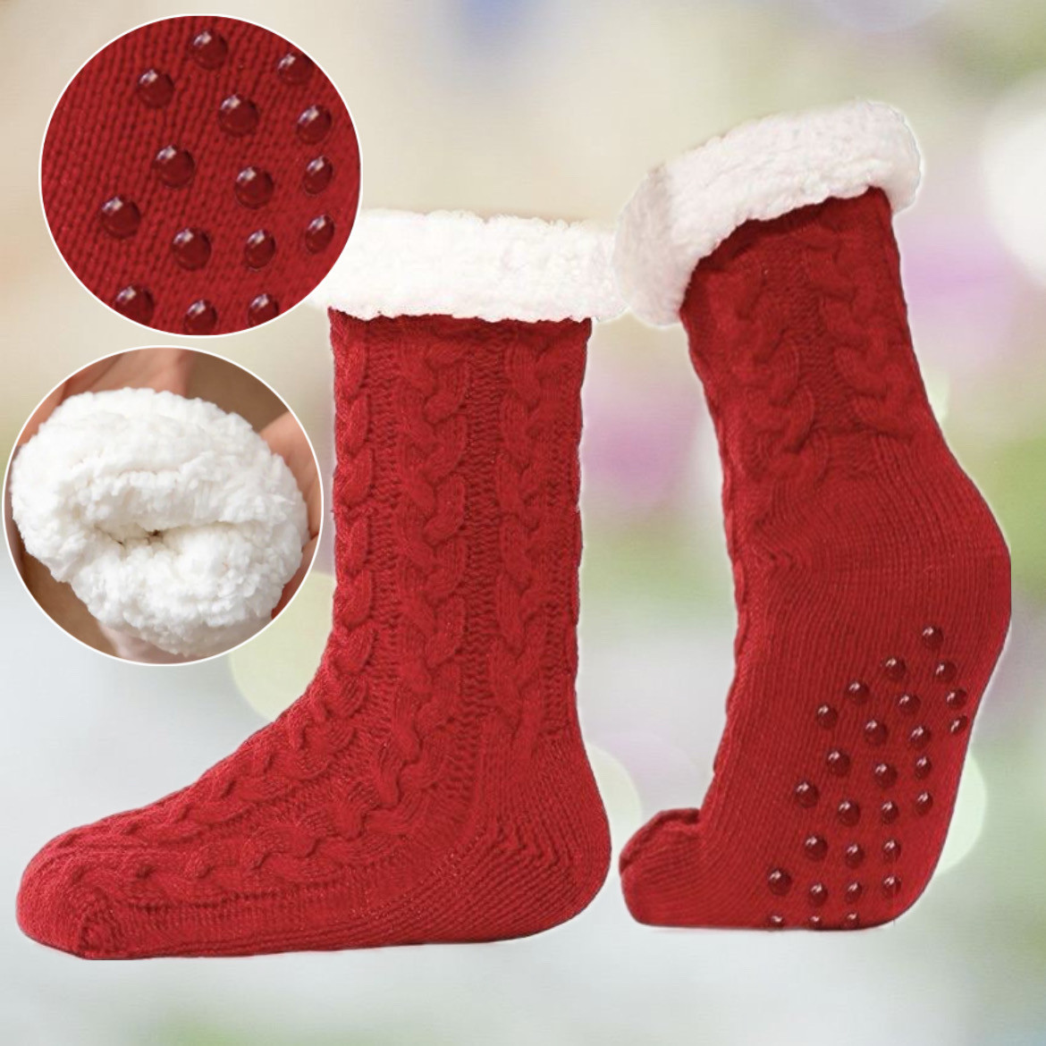 Шкарпетки антиковзні Huggle Slipper Socks, Шкарпетки — капці