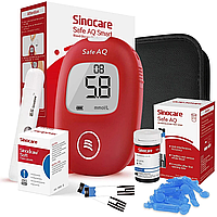 Глюкометр + 25 тест-полосок Sinocare Safe AQ Smart