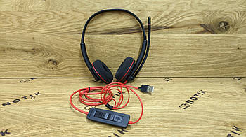 Навушники Plantronics Blackwire C3220 USB-A Black Нові