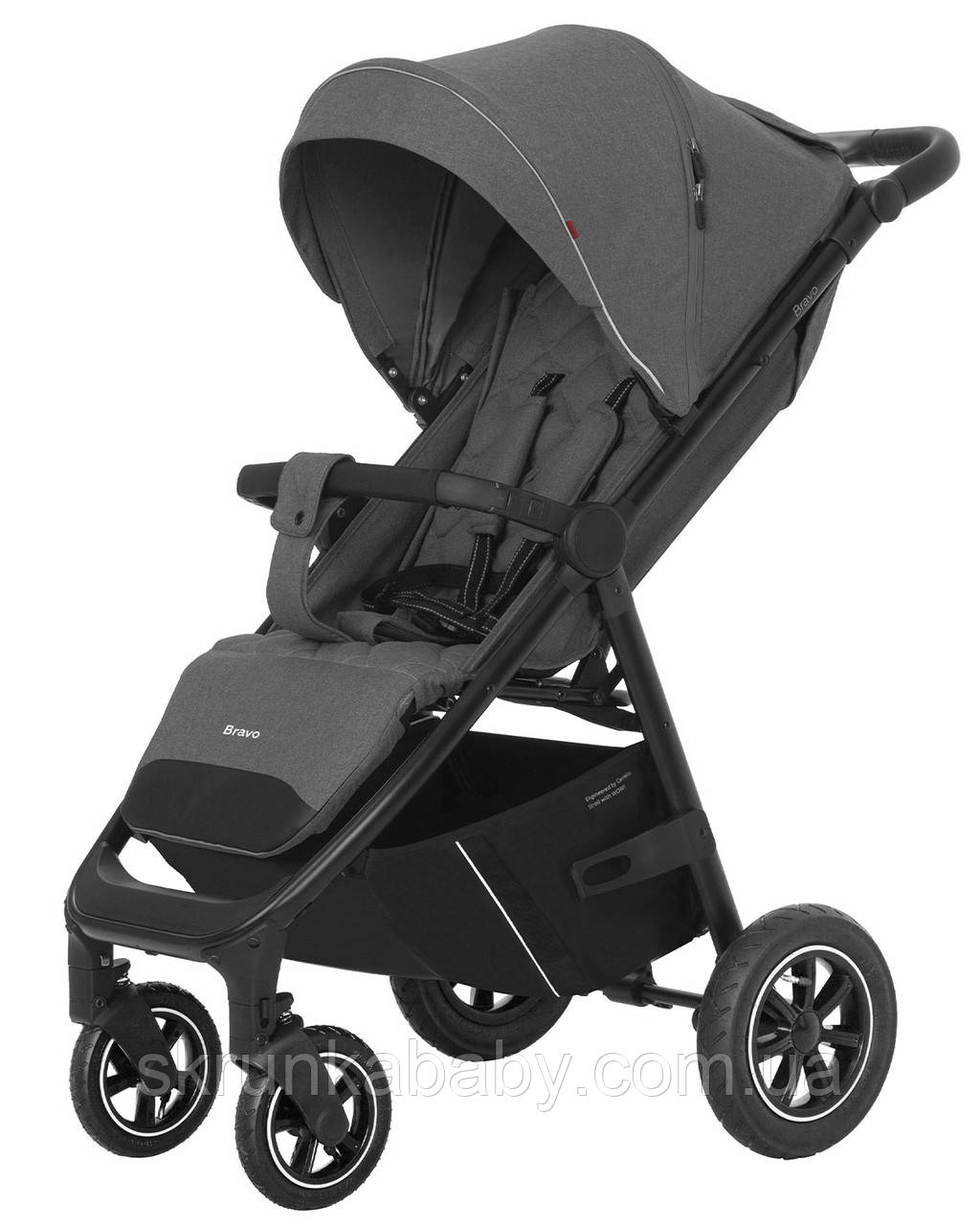 Прогулянкова коляска CARRELLO Bravo CRL-5512 Lunar Grey, фото 1