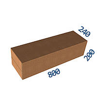 Картонна коробка "Тубус" 200*240*800 - 10кг (чотирьохклапанна)