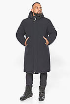 Чоловіча зимова парка в графітовому кольорі модель 58793 52 (XL), фото 4