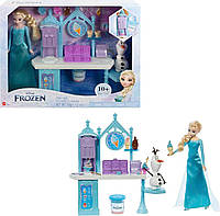 Набор Кукла Эльза и Олаф Магазин Мороженого Disney Frozen Dessert Playset Mattel HMJ48