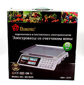 Ваги Domotec 50kg/5g CK 982S Metal