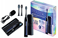 Электрическая зубная щетка в практичном футляре с функцией отбеливания VITAMMY Pearl+ Noire