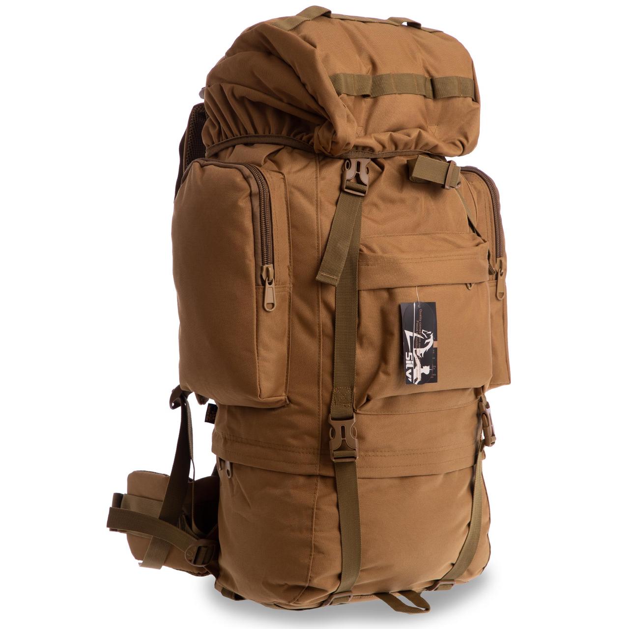 Рюкзак тактичний рейдовий каркасний SILVER KNIGHT 35 л TY-065 (63x27x20 см), фото 1