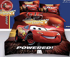 Дитяча фланелева полуторна постільна білизна/Комплект постільної білизни