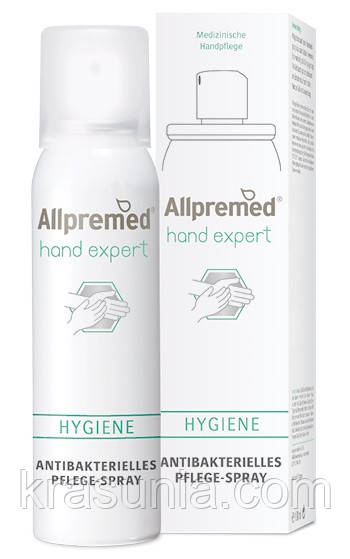 Антибактеріальний спрей для рук Hygiene Гігієна Allpremed 100 мл, Allpresan