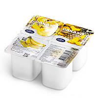 Йогурт с бананом и ананасом "Long Life Yogurt Danayo" Германия 4*0.1 kg