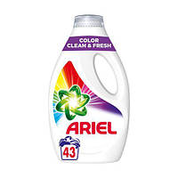 Гель для прання Ariel Color Clean & Fresh, 43 прання, 2.15 л