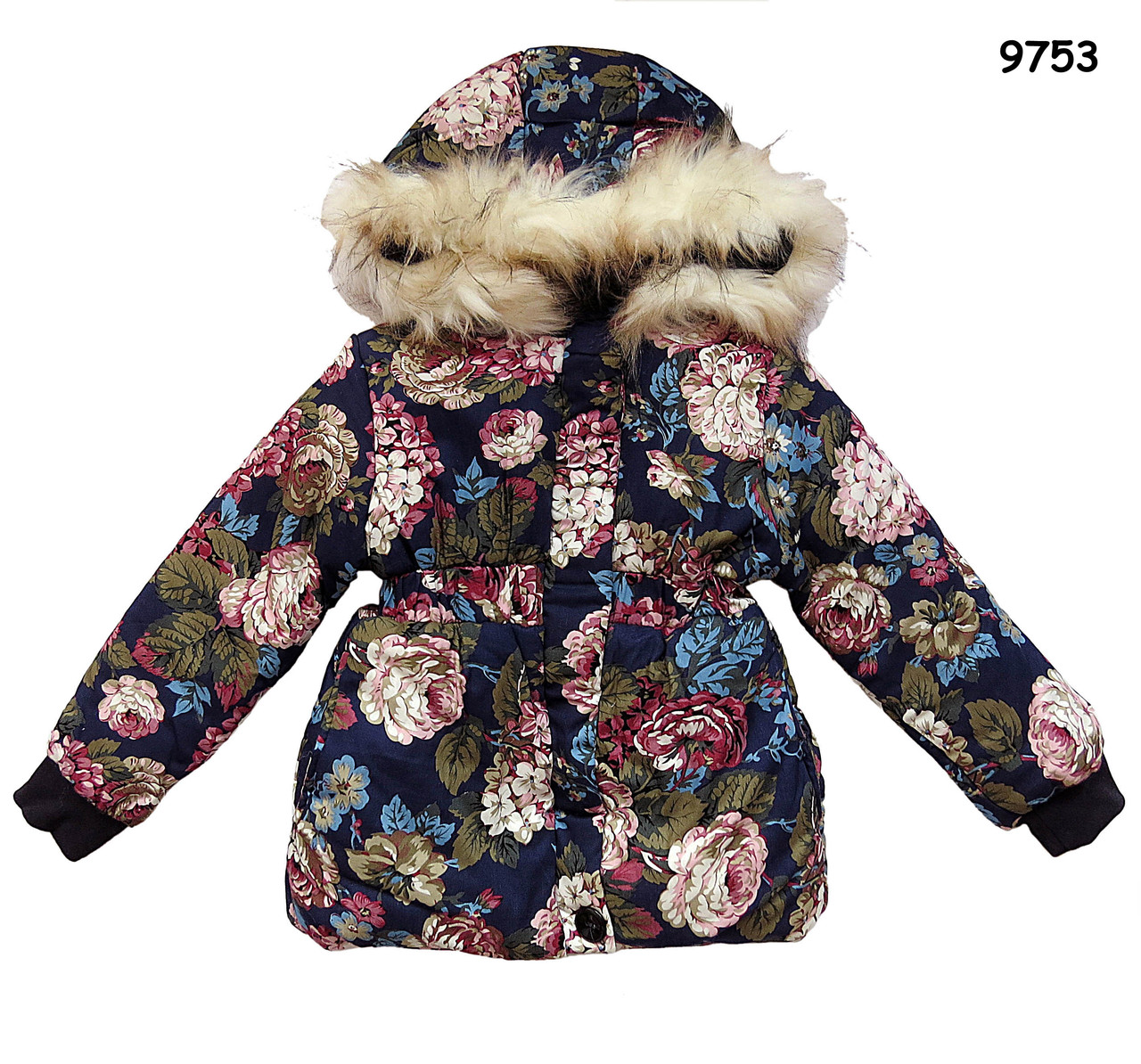 Теплая куртка для девочки. Маломерит. 110 см - фото 2 - id-p19002217