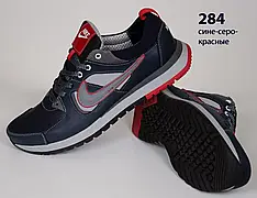 Шкіряні кросівки Nike  (273 чорно-білі) чоловічі спортивні кросівки шкіряні чоловічі