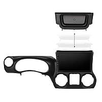 Штатна магнітола Lesko для Jeep Wrangler III (JK) 2007-2018 екран 10" 2/32Gb Wi-Fi GPS Base Джип 2 шт., фото 2