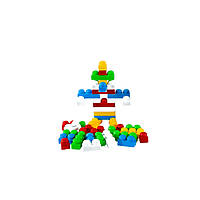 Детский конструктор BAMSIC BAMSBLOCK 3 17 х 17 х 45 см Разноцветный (92989) ML, код: 7810994