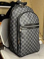 Рюкзак з екошкіри Louis Vuitton Michael Damier Gfaphite Розмір Ш40 х В50 х Т15