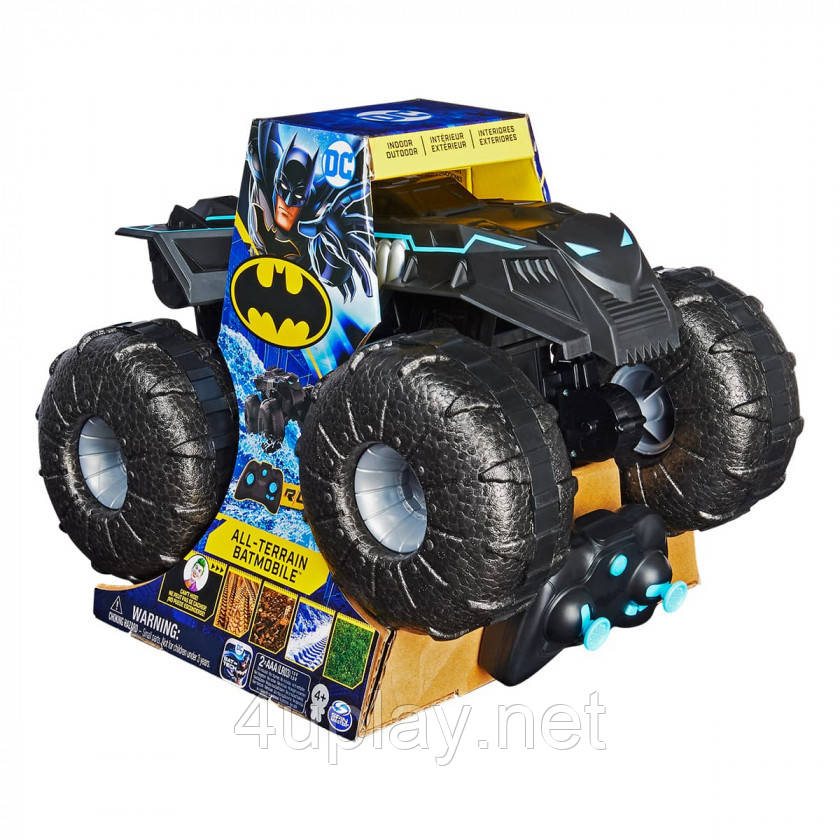 Машинка на радіокеруванні Spin Master Batman Batmobile RC Бетмобіль Бетмена, монстр-трак всюдихід 1:15