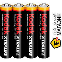 Батарейка Kodak XtraLife alk LR03 4 шт. (30951990)