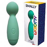 Мини вибратор-массажер Wooomy Smally Mini Wand Turquoise