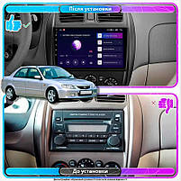 Штатна магнітола Lesko для Mazda 323 VI (BJ) Рестайлінг 2000-2003 IPS 9" 4/64Gb CarPlay 4G Wi-Fi GPS Prim 6 шт., фото 3