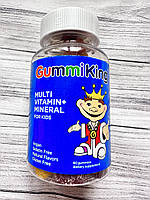 Gummi King мультивітаміни та мінерали для дітей, 60 жувальних мармеладок