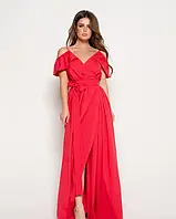 Плаття Сукня ISSA PLUS 10816 S малиновий від магазину style & step