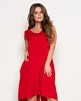 Плаття Сукня ISSA PLUS 10805 S червоний від магазину style & step