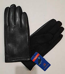 Рукавиці чоловічі, комбіновані шкірозамінником і замшею, всередине плюш, сенсор, (р.11-13) (розмір 11)