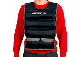 Жилет для обтяження 14 кг наповнювач пісок