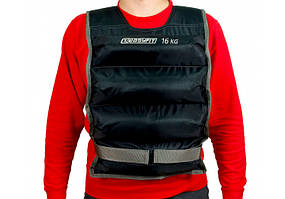 Жилет для обтяження 16 кг наповнювач пісок