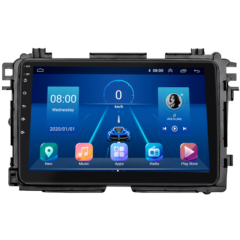 Штатна магнітола Lesko для Honda MN-V I 2021-н.в. екран 9" 4/64Gb 4G Wi-Fi GPS Top 2 шт.