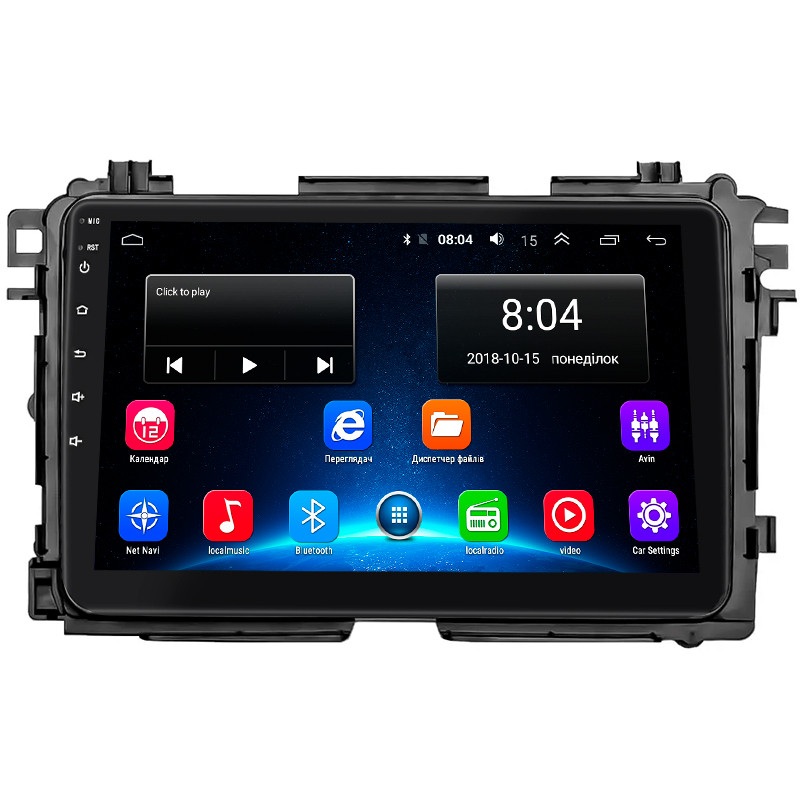 Штатна магнітола Lesko для Honda MN-V I 2021-н.в. екран 9" 2/32Gb Wi-Fi GPS Base 2 шт.
