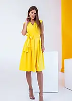 Платья ISSA PLUS 12080 XL желтый от магазина style & step L