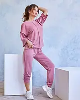 Спортивные костюмы ISSA PLUS 11970 S розовый от style & step