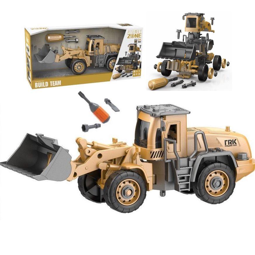 Машина-конструктор "Бульдозер" арт. YW 9102 E, фото 1