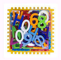 Набор для обучения "Буквы+Цифры" Пластик Разноцветный (134291)
