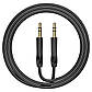 Аудіокабель BOROFONE BL16 Clear sound AUX audio cable Black, фото 5