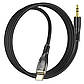 Аудіокабель HOCO UPA25 Transparent Discovery Edition Digital audio conversion cable Type-C Black, фото 4