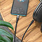 Аудіокабель HOCO UPA25 Transparent Discovery Edition Digital audio conversion cable Type-C Black, фото 5