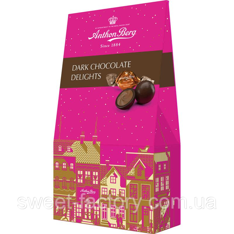 Шоколадні цукерки Anthon Berg Dark Chocolate Delights 110g