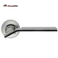 Ручка дверная Armadillo Cosmo LD147-1SN/CP-3 матовый никель/хром
