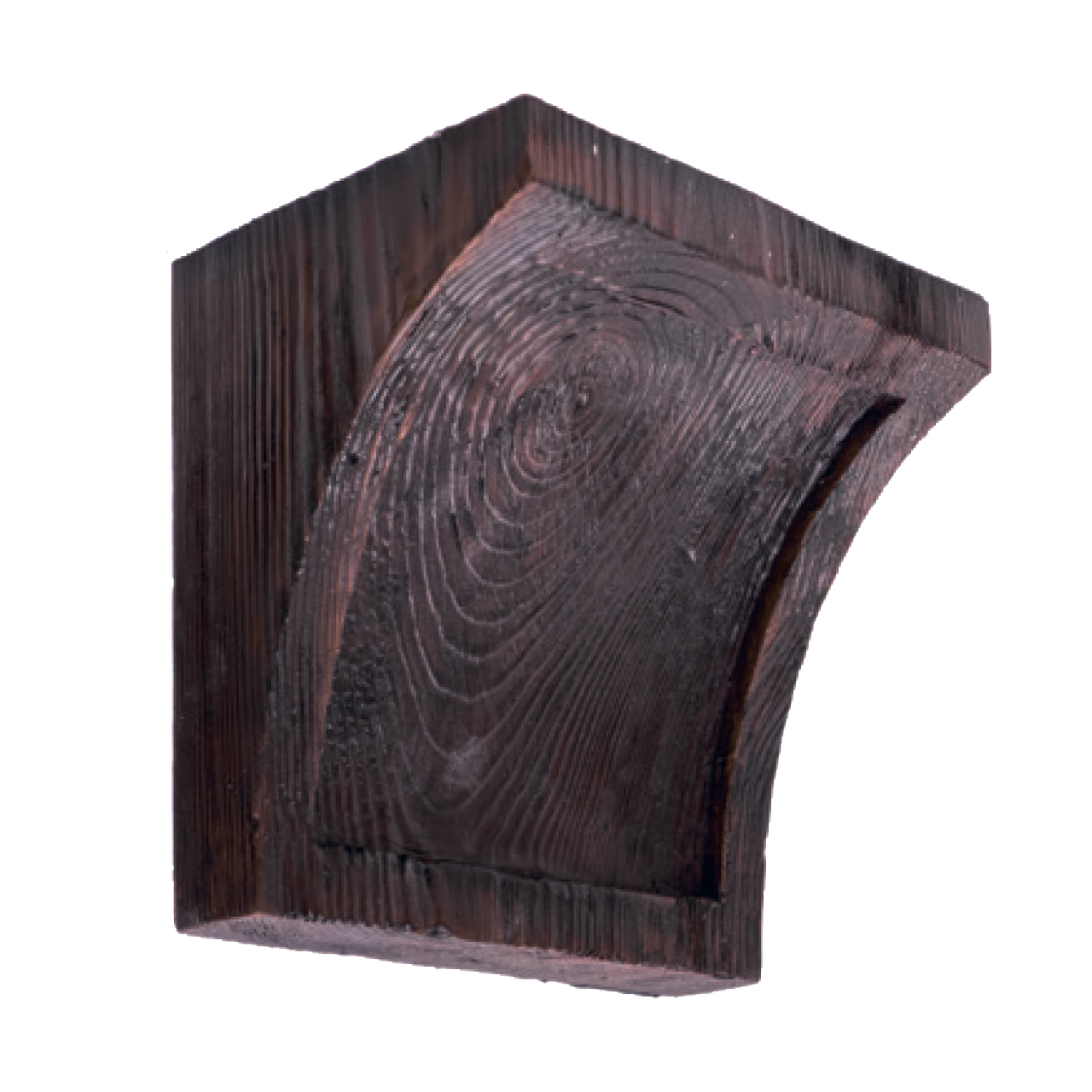Консоль до декоративної балки Decowood рустик (19х13)см червоне дерево, фото 1