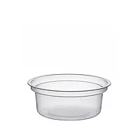 Стакани десертні пластикові під плоску кришку 120 мл без кришки