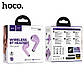 Бездротові навушники HOCO EQ1 Music guide true wireless BT headset Purple, фото 5