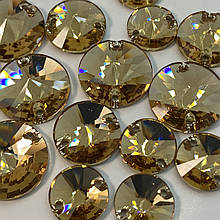 Swarovski 3200 Light Colorado Topaz 12mm