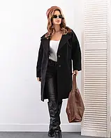 Пальто ISSA PLUS 13539 S черный от магазина style & step XL