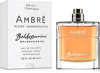 Мужские духи Baldessarini Ambre Tester (Балдессарини Амбра) Туалетная вода 90 ml/мл Тестер