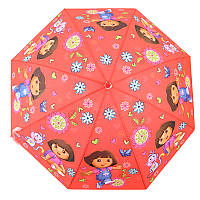 Детский зонт-трость для девочки "Даша-путешественница" 166549