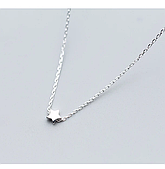 Срібний ланцюжок підвіска з кулоном "Зірочка" чокер — срібло 925 проби EGYPT SILVER