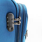 Валіза дорожня 3 в 1 трійка тканинна на колесах у різних кольорах Cans, фото 3