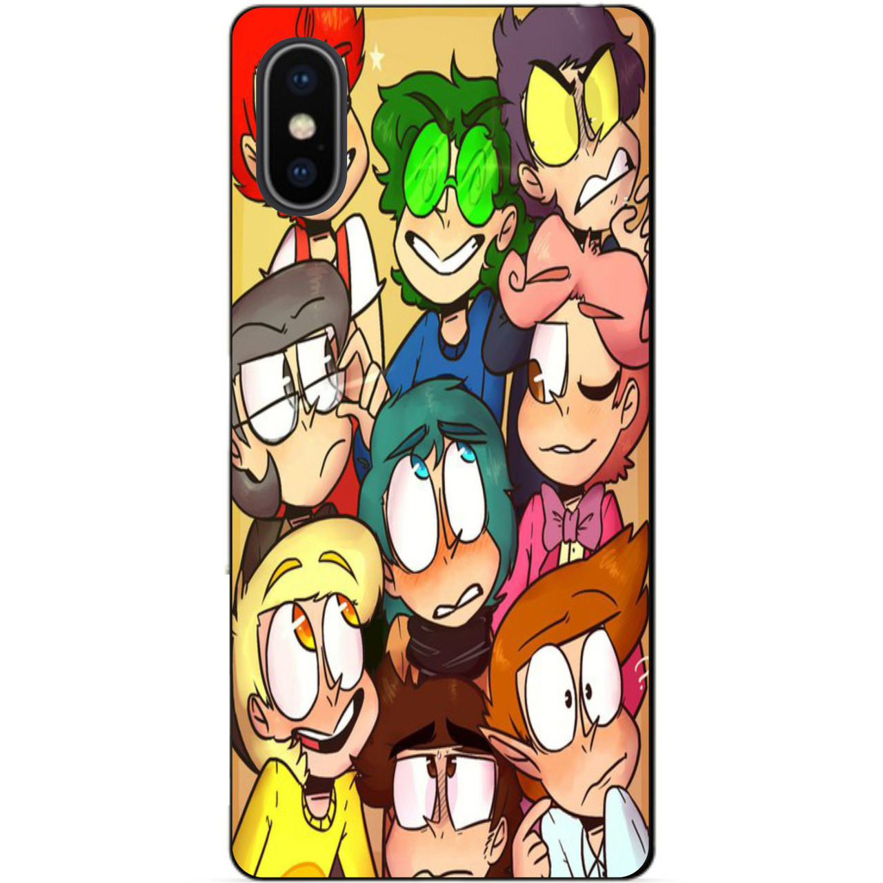 Силіконовий чохол бампер для Iphone XS з малюнком 13 карт